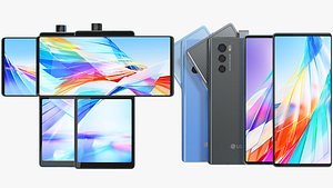 realistic lg wing 5g 3D