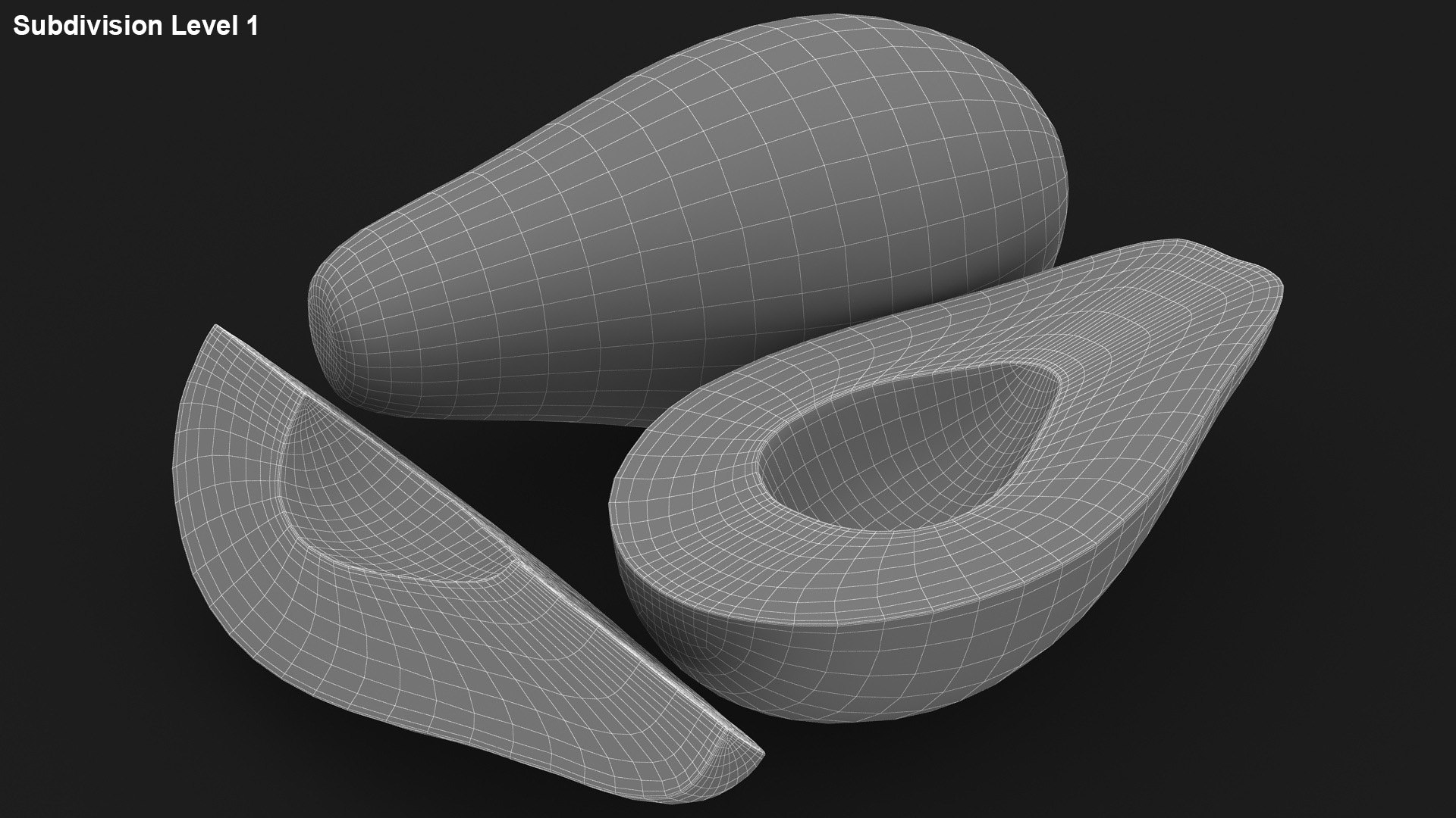 3D realistic avocado slices model https://p.turbosquid.com/ts-thumb/vb/q01jOE/lVonUKY3/lemon_rr_31/jpg/1585909724/1920x1080/fit_q87/2f1ca4445b7c854795bd6fbe39aebde9b5395aaa/lemon_rr_31.jpg