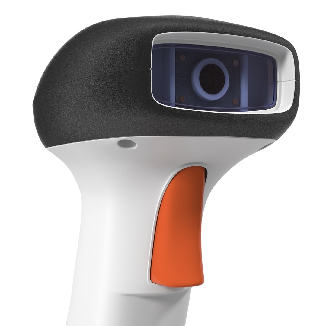 Barcode Scanner Generic 3d C4d