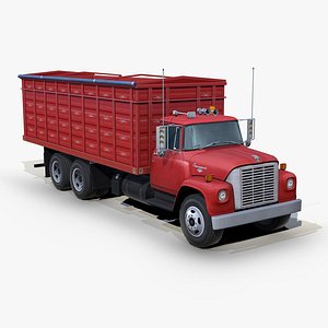 3D model International Loadstar 1700 1968 Grain truck s02