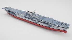 Aircraft Carrier TP3 3D model