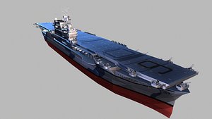 Aircraft Carrier TP3 3D model