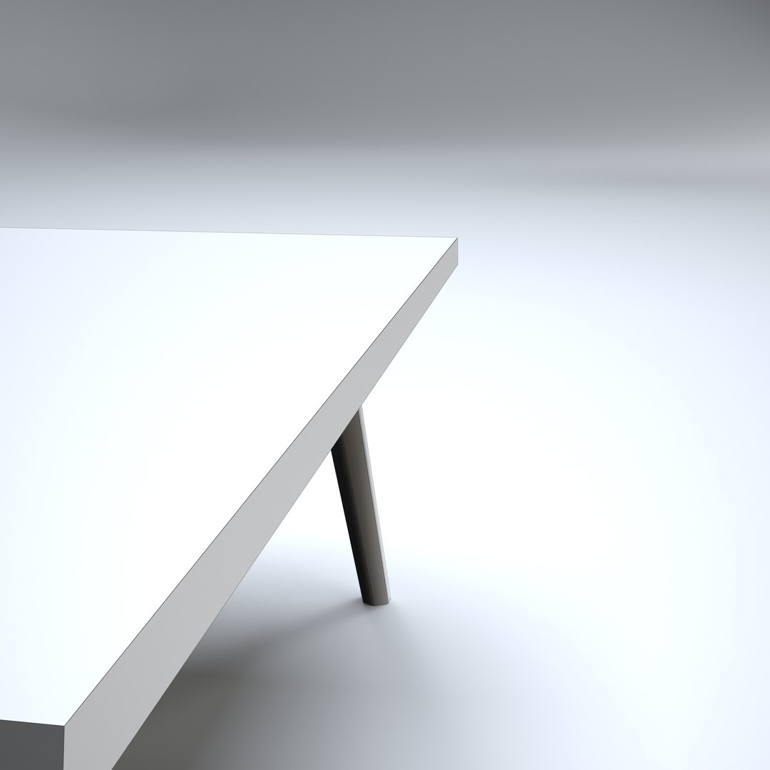 3D modern table model - TurboSquid 1627069