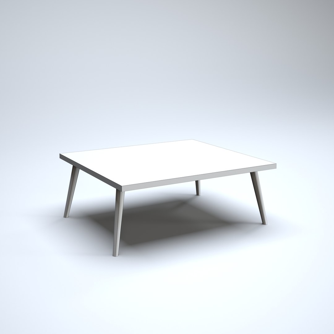 3D modern table model - TurboSquid 1627069