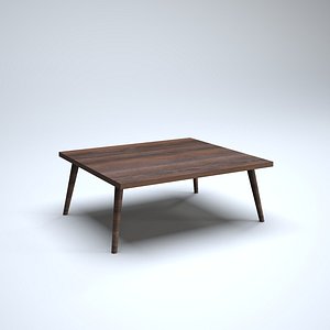 3D modern table model