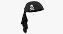 Black Pirate Scarf