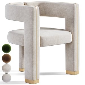 3D Mirage Chair model