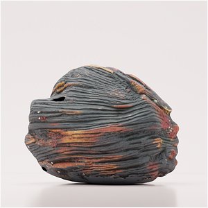 Smooth Natural Layered River Stone(1)