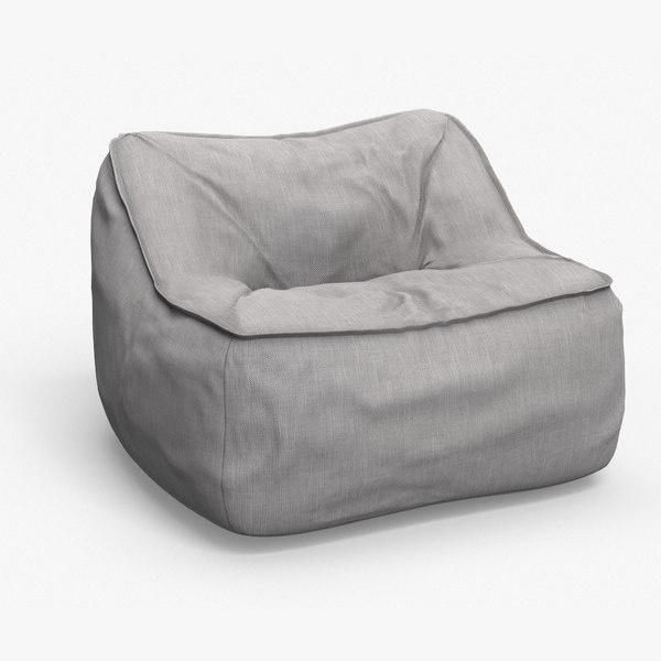 3D Modern Lounger Chair in fabric twill - TurboSquid 1839386