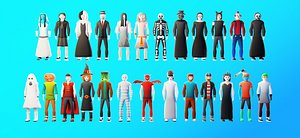 Casual Characters Pack 3