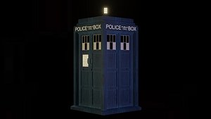 3D model The TARDIS