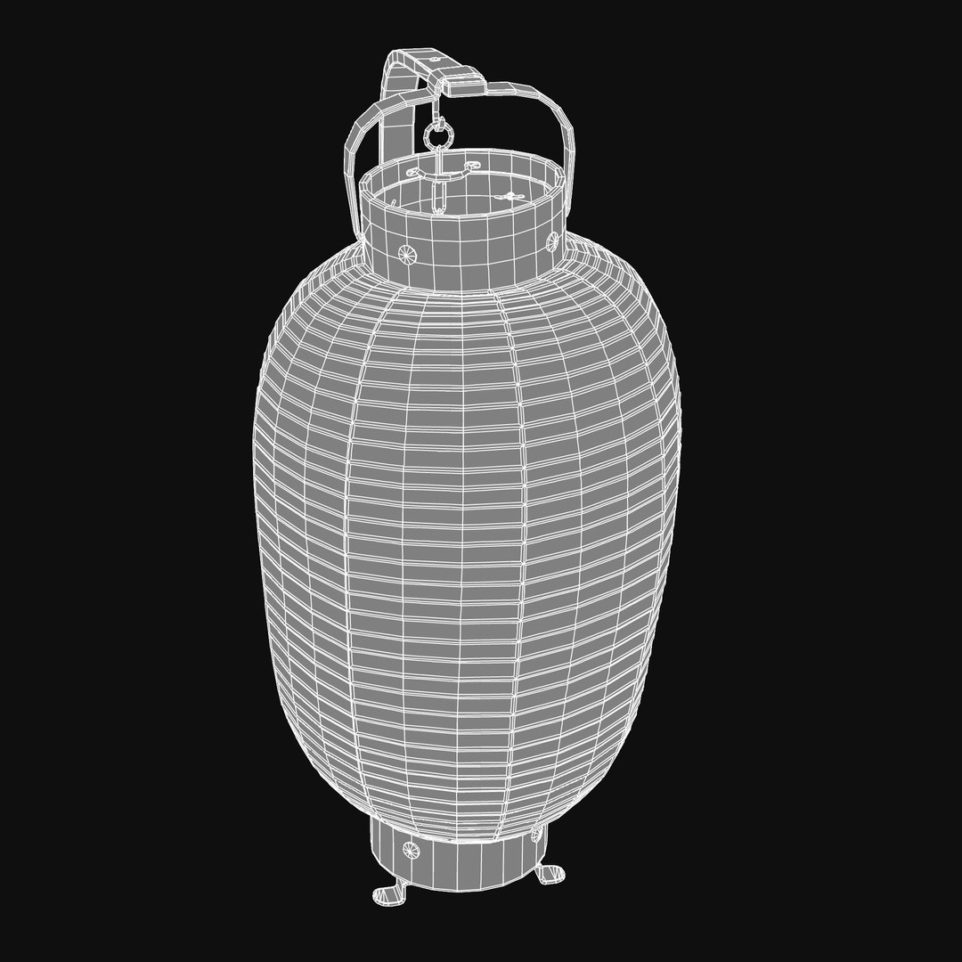 Paper Lantern Model - TurboSquid 1248828