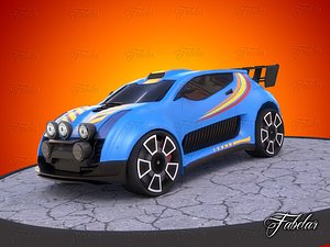 rally car model