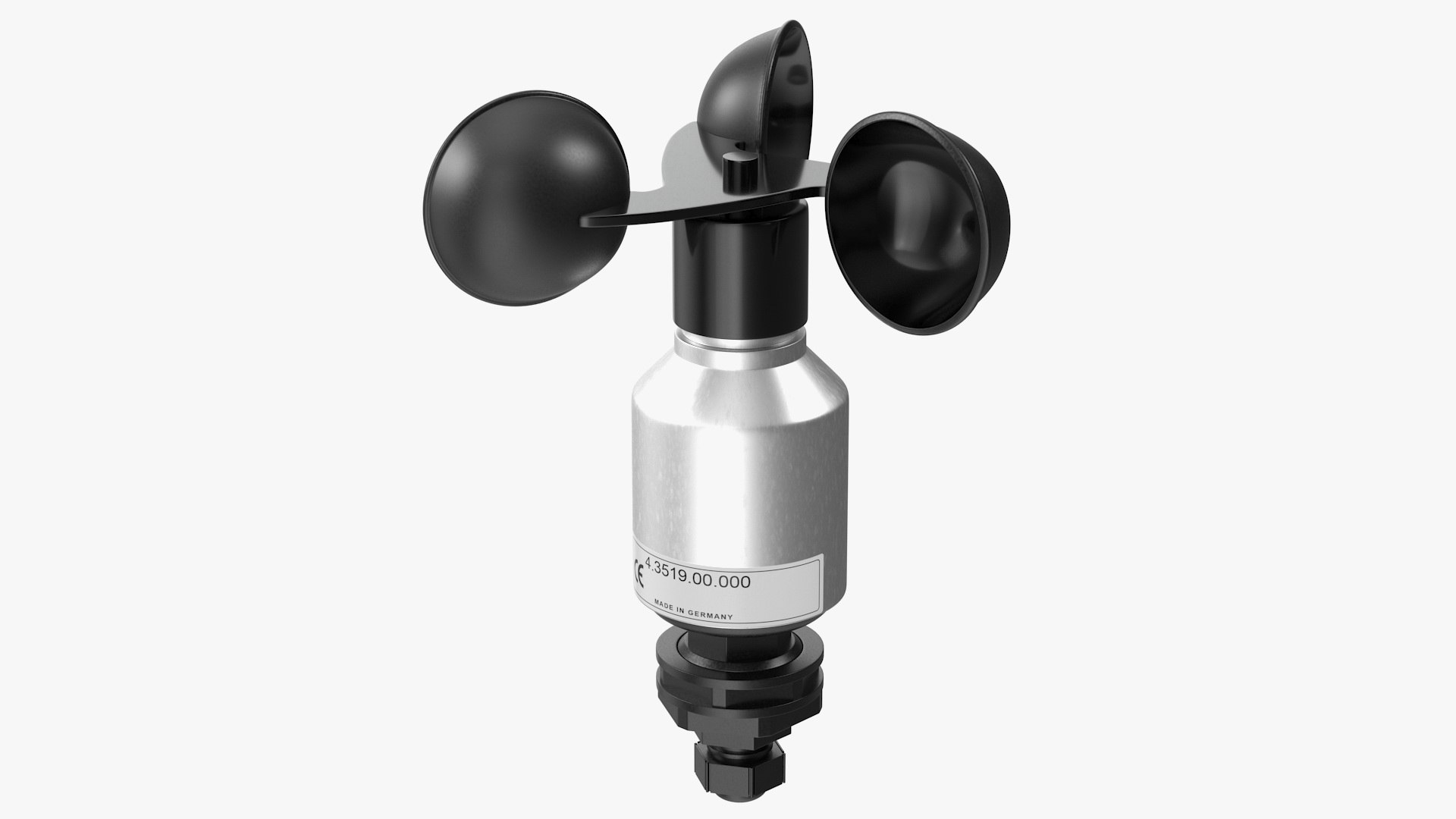 Anemometer Wind Speed Sensor 3D model preview