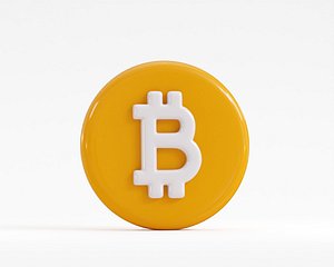 Cartoon Bitcoin