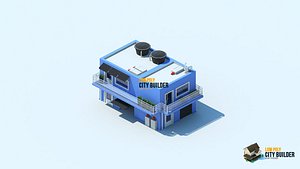 low poly city builder residential 5