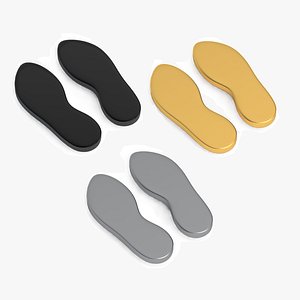 3D shoe print 02 Bundle