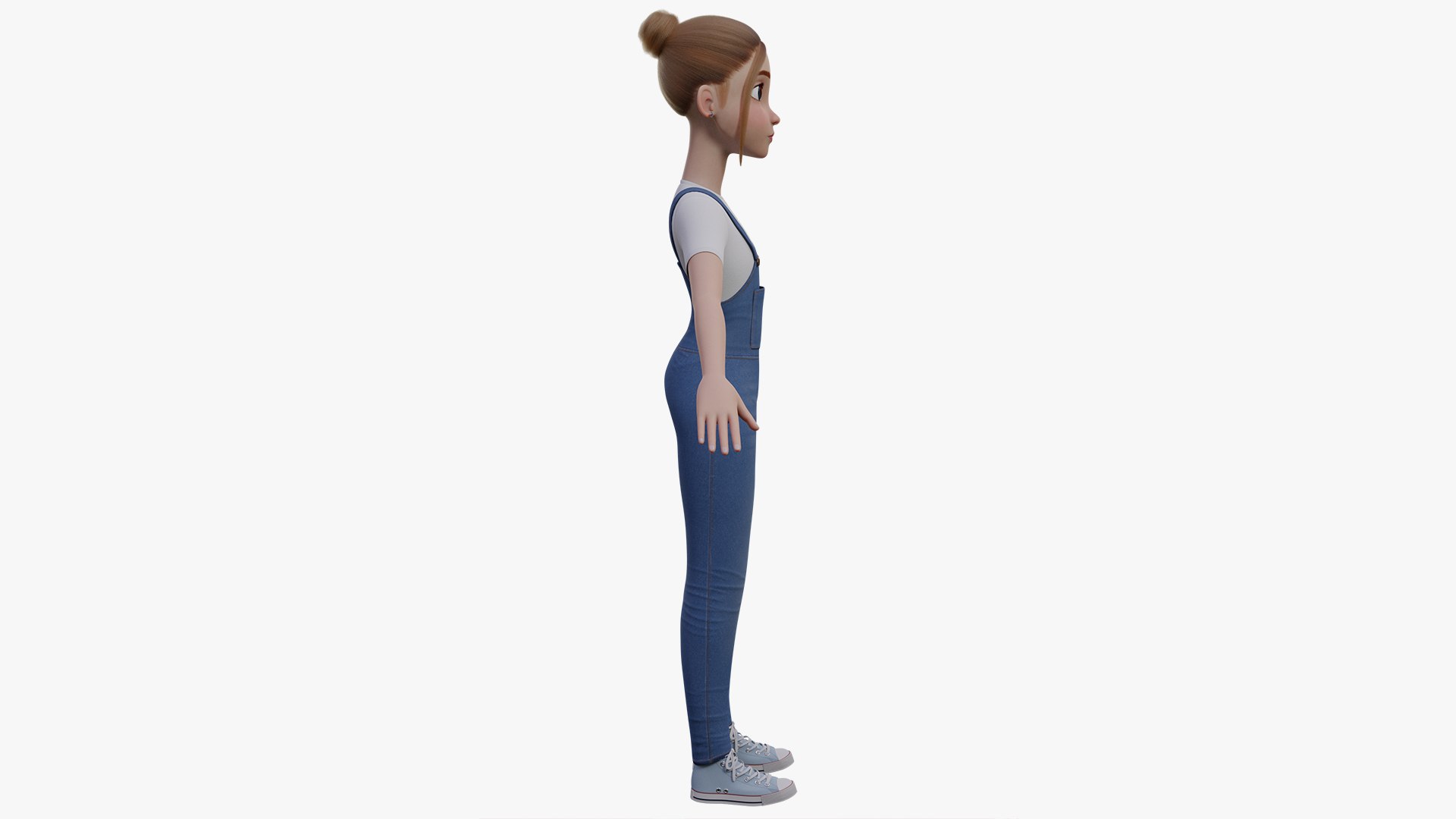 Teen Girl Rig Model - TurboSquid 1932766