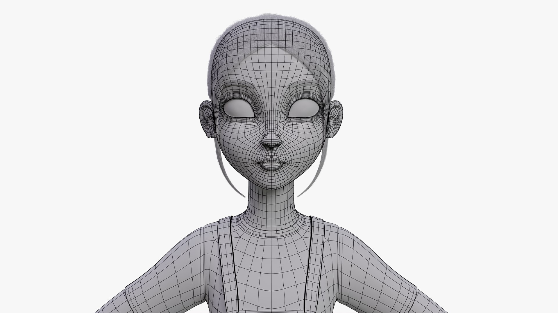 Teen Girl Rig Model - TurboSquid 1932766