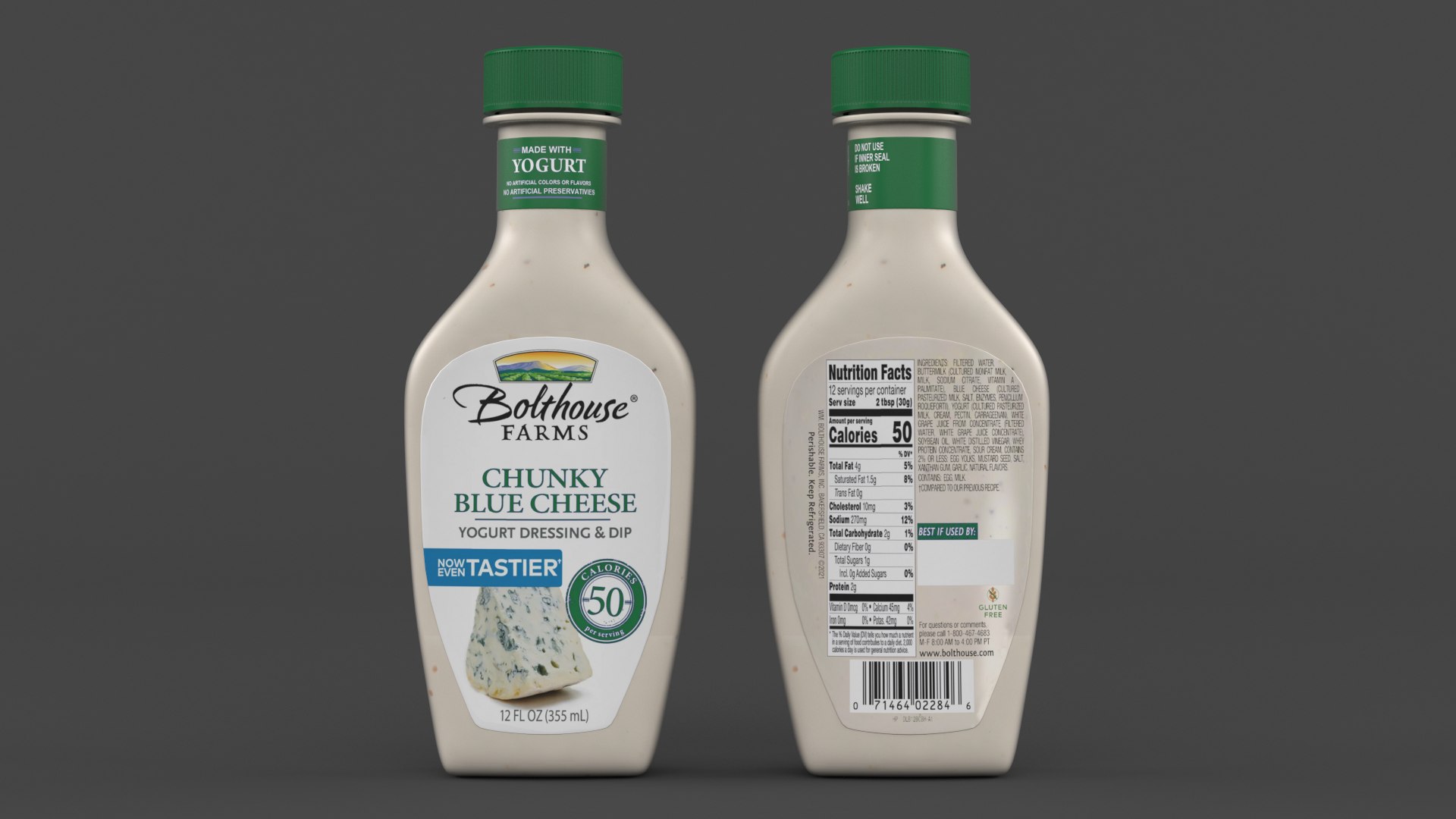 Bolthouse Farms Dressing 3D Model - TurboSquid 1967431