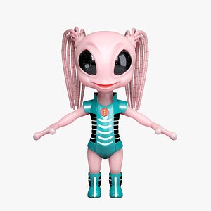 Cartoon Alien LO