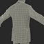 European Businessman with Hair 3D Model