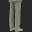European Businessman with Hair 3D Model