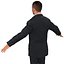 European Businessman with Hair 3D Model