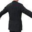 European Businessman with Hair 3D Model