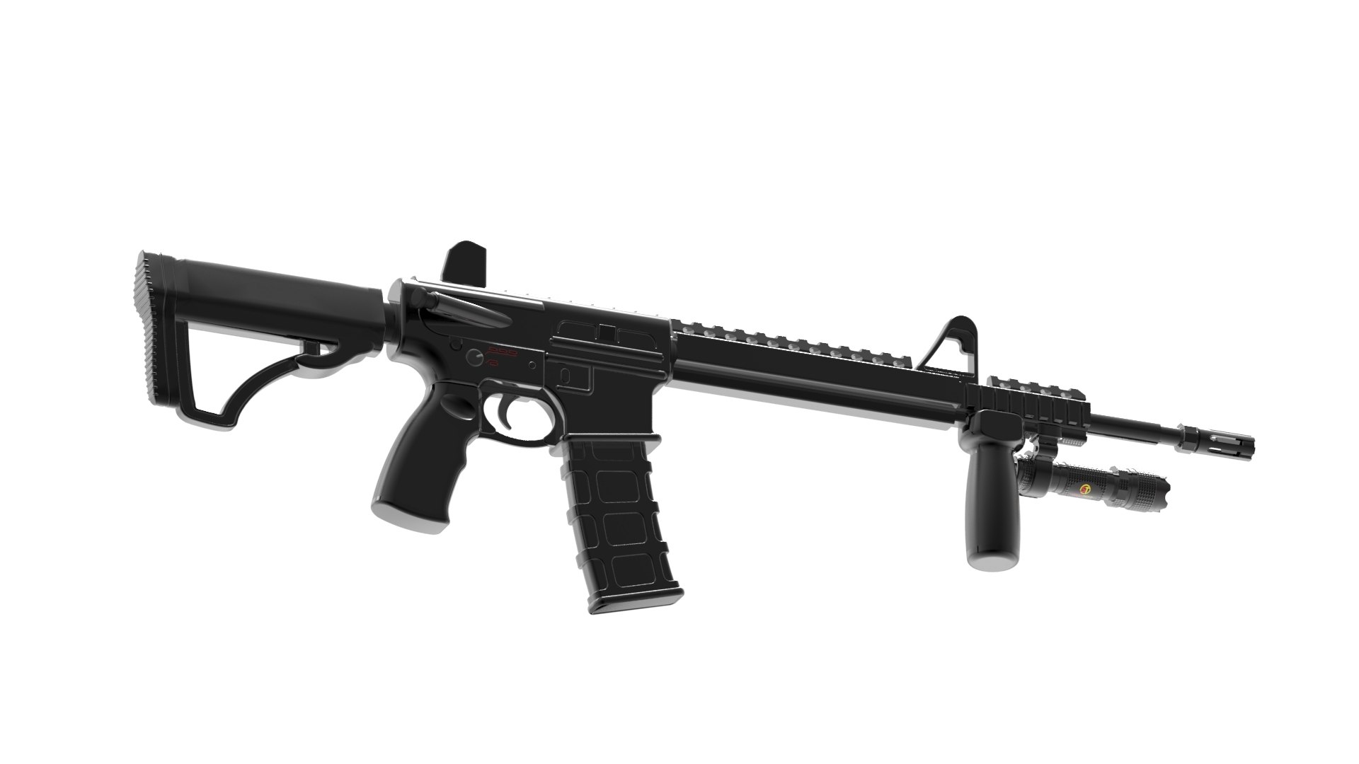 3D Model AR15 - TurboSquid 2294403