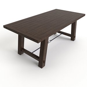 Dining Table Benchwright Fixed
