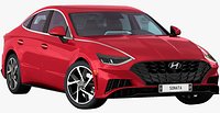 Hyundai Sonata 2020 US Version (Low Interior)