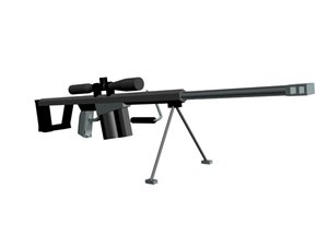 Barrett "Light Fifty" M107 12.7 x 99 .50 Caliber Browning Anti-Material Sniper Rifle