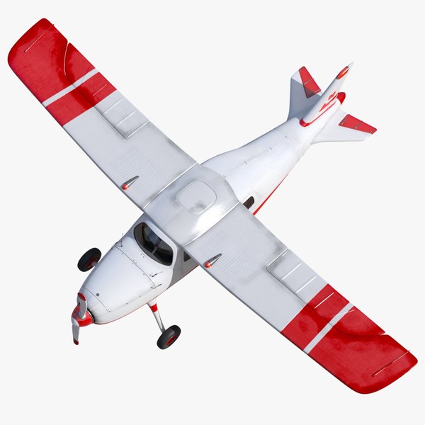 3d model seats light aircraft 2