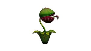 Alien Carnivorous Plant 3D model