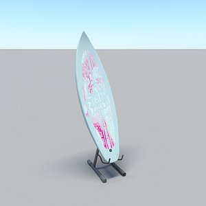 surfboard v3 3D model