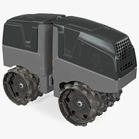 Vibratory Trench Roller Dirty