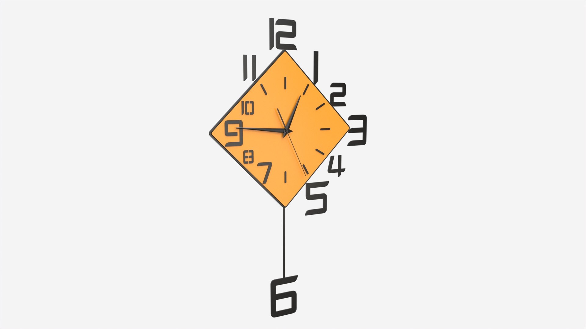 3D Modern Design Large Wall Clock 10 model - TurboSquid 1934326