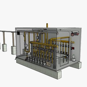 3D Oil viscosity measurement block model