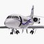 Dassault Falcon 2000LXS. Animated. 6