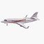 Dassault Falcon 2000LXS. Animated. 6