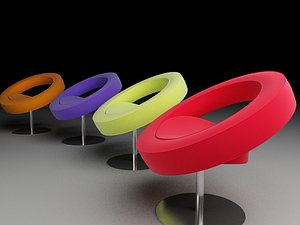 3ds max softline hello chair