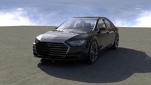 3D car vrscene model