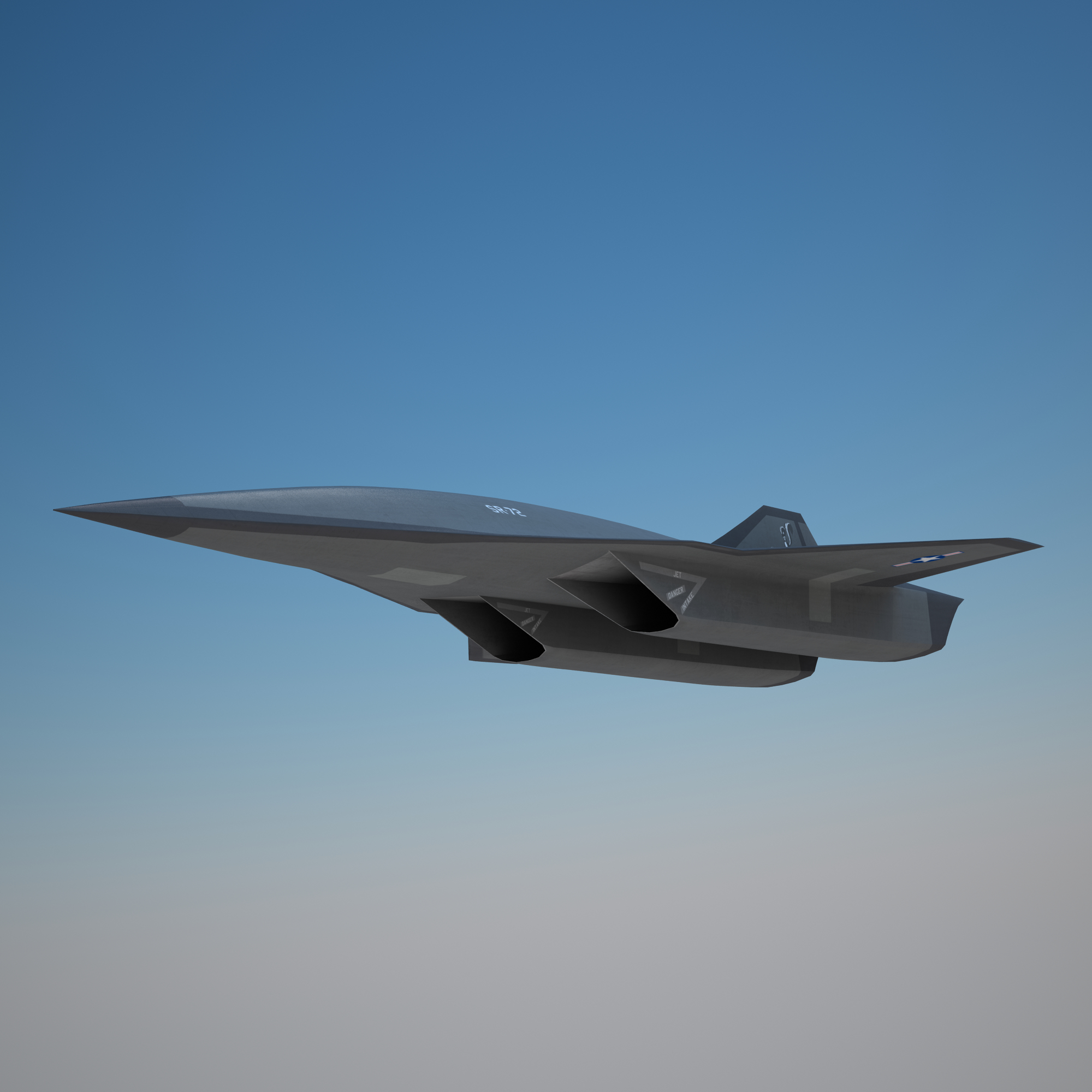 3d model lockheed martin sr-72