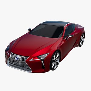 Lexus LC 500 2020 3D