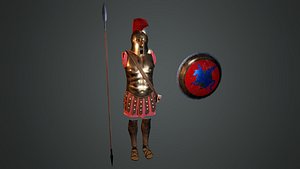 Ancient Greek Hoplite Armour Set