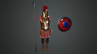 Ancient Greek Hoplite Armour Set