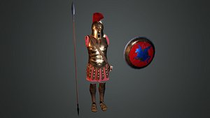 Ancient Greek Hoplite Armour Set