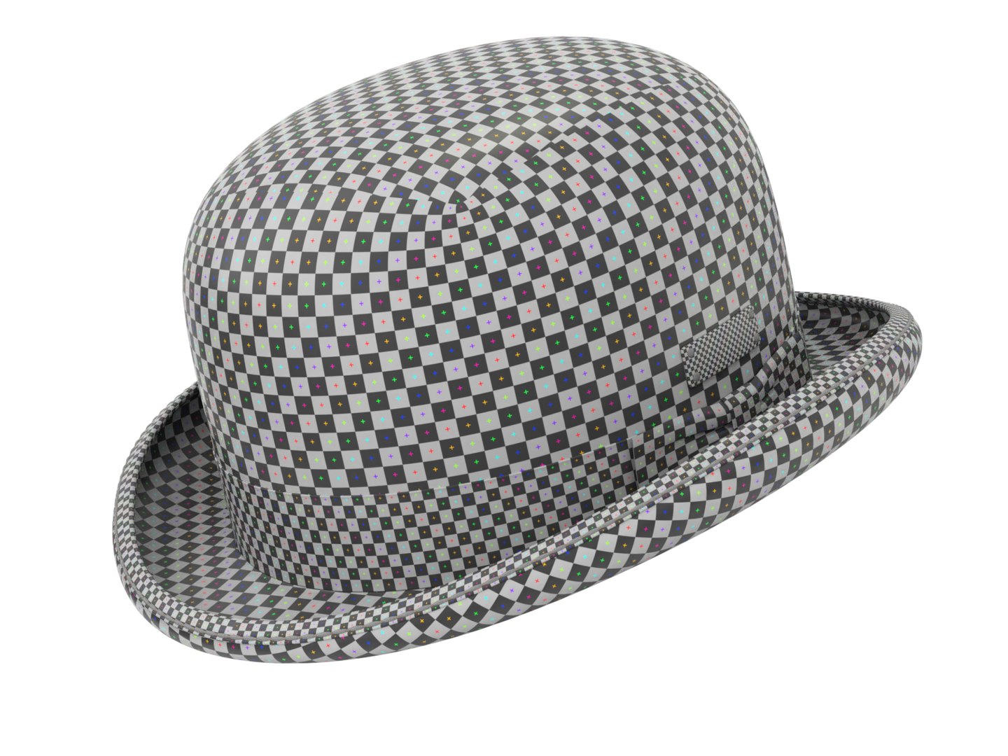 Bowler Hat 3D https://p.turbosquid.com/ts-thumb/vd/MYxKSc/Qo/bowlerhat11/png/1699711127/1920x1080/fit_q87/5ca8a4b363e7b9ed3c8e0602531eeb78a94e488e/bowlerhat11.jpg