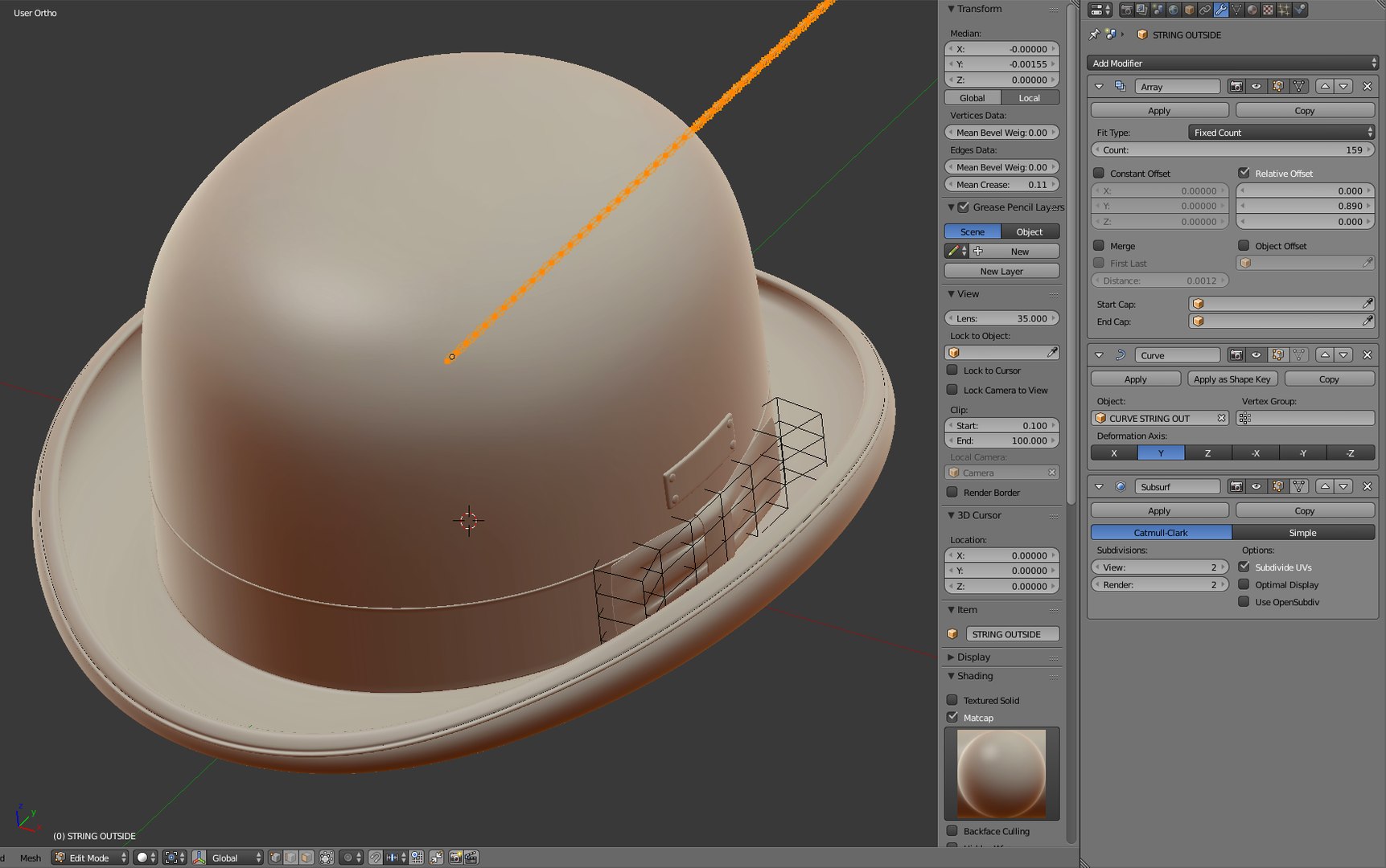 Bowler Hat 3D https://p.turbosquid.com/ts-thumb/vd/MYxKSc/RA/bowlerhat18/png/1699711134/1920x1080/fit_q87/1b97bac0d5f03ba7255d57d990c75b8355c52196/bowlerhat18.jpg
